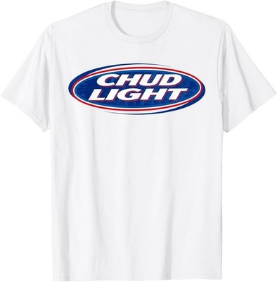 Chud Light Funny Parody Beer Style Humor Design T-Shirt