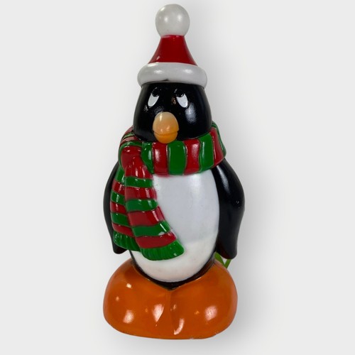 Vtg General Foam Chilly Willy Penguin Pathway Light Topper | 9 in | GFP1 | Xmas - Picture 1 of 8