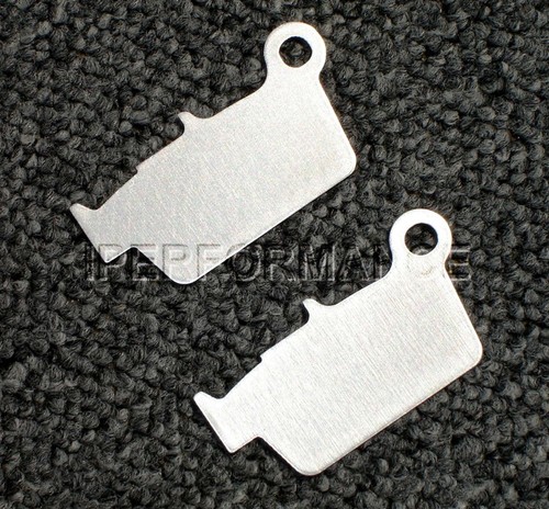Titanium Brake Pad Shim Heat Shield Set for #367 pattern, Set of 2