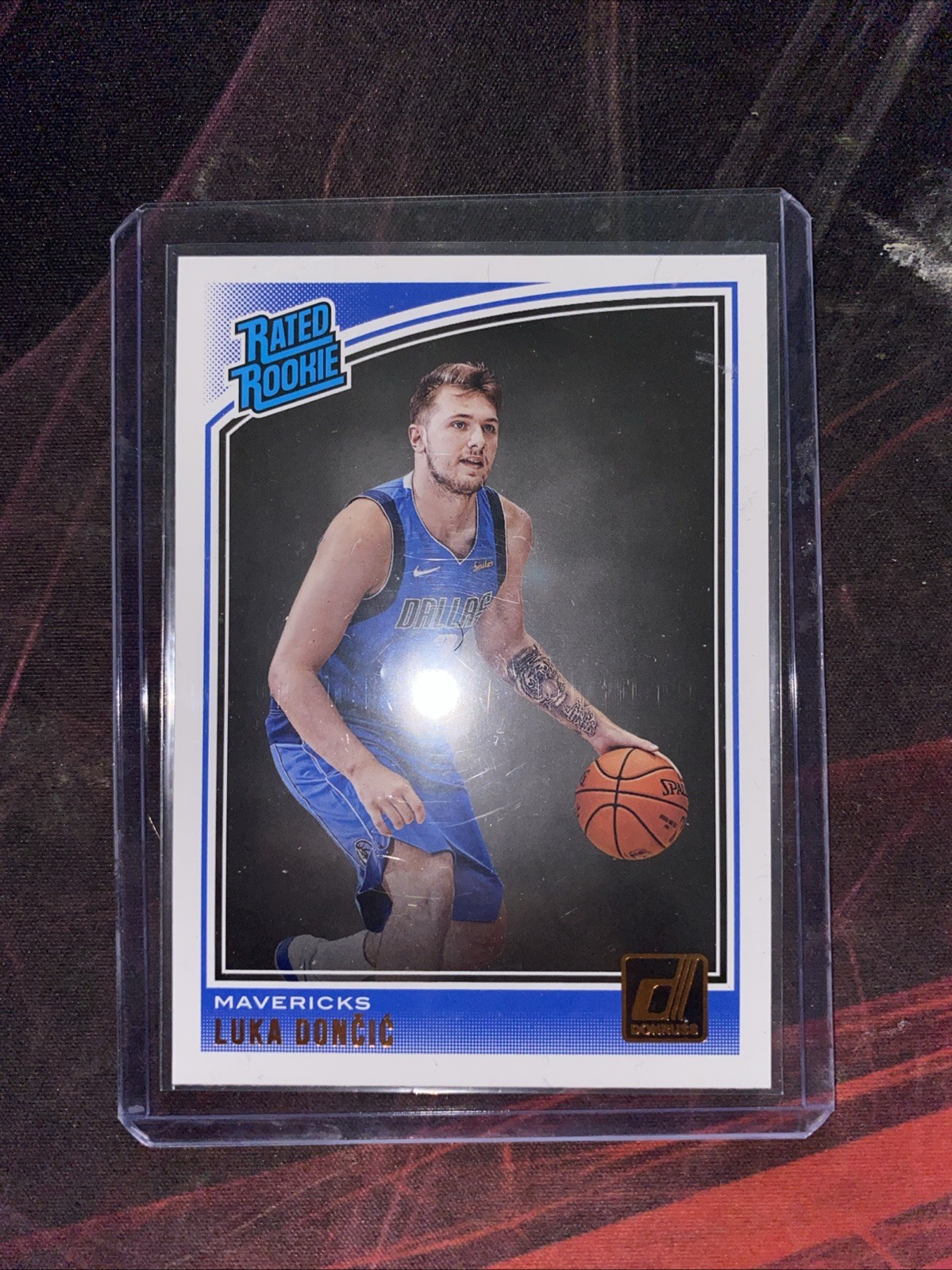 2018-19 Panini Donruss Rated Rookie Luka Doncic #177 RC