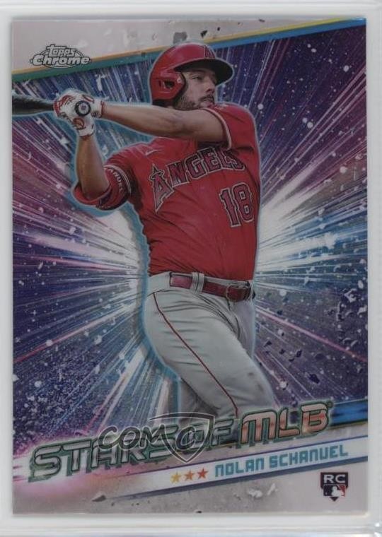 2024 Topps Update Stars of MLB Chrome Nolan Schanuel #CSMLB-73 1ge0