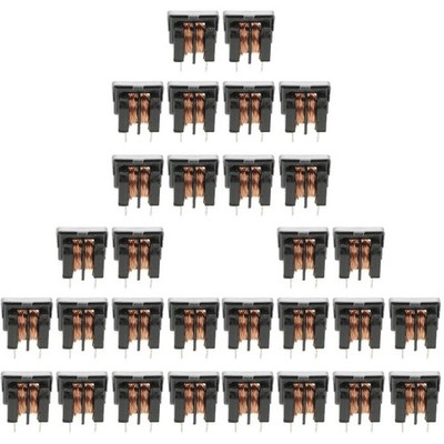  30 PCs Common Mode Inductor Filter Langlebiger Induktorfilter UU9.8 Tonhöhe