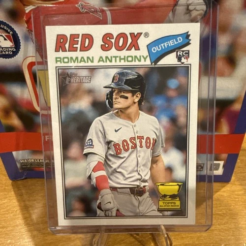 Topps 2026 Heritage Rookie Roman Anthony #86 Boston Red Sox All-Star Cup Card