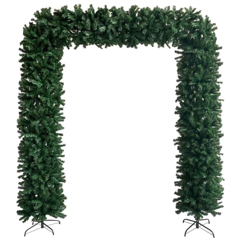 Christmas Tree Arch with LEDs&Ball Set Green 240 cm eBay