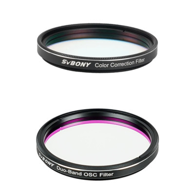 SVBONY SV220 2'' Dual-Band Nebula Telescope Filter w/ Color Correction Filter