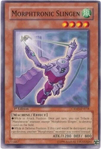 Morphtronic Slingen - CRMS-EN018 - Common - Unlimited Edition - YuGiOh - Picture 1 of 4