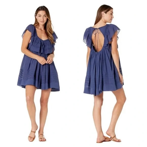 knee length dresses for ladies Free People Paulie Mini Dress