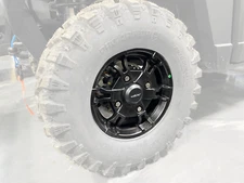 2022-2026 Polaris Ranger XP 1000 OEM Black Front Rim Wheel 1526025-458