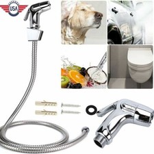 Shower Head High Pressure Spray Handheld Shower heads with hose 5 Ft Bathroom US