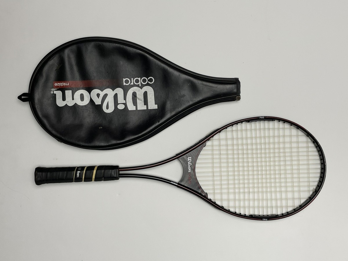 Wilson Cobra テニスラケット ミッドサイズ 4 1/4 Wilson Cobra Tennis Racket with Cover - 4 1/2 L | eBay