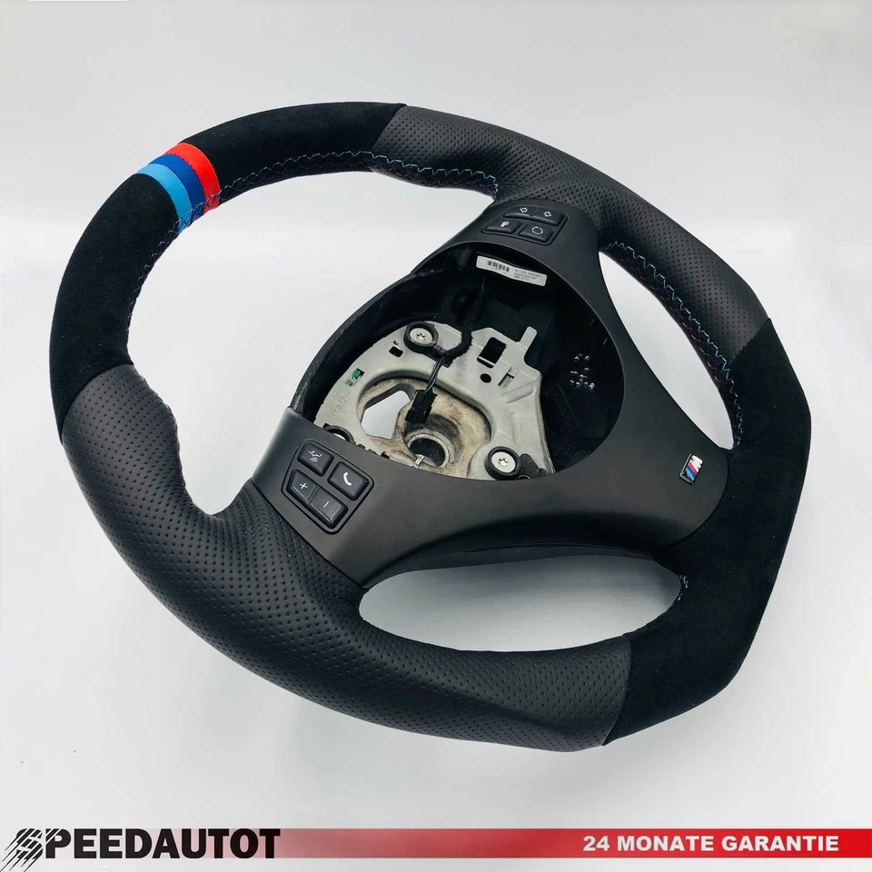 Tausch Abgeflacht Tuning Lenkrad BMW M-Power E82 E84 E87 E88 E90 E91 E92 E93 3st - Bild 4 von 4