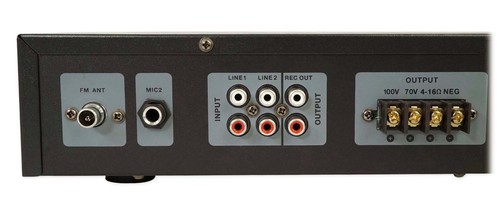 Rockville 70v Commercial Amplifier+(4) Cube Speakers+Sub For Restaurant/Bar/Cafe - 第 7/12 張圖片