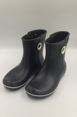Crocs 15769 Black Rubber Jaunt Shorty Boots/Gummistiefel Gr. W9 UK 6,5-7