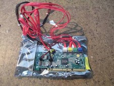 HP 4-Port PCI-X SATA Server Raid Controller Card 370901-001 373013-001  Cables