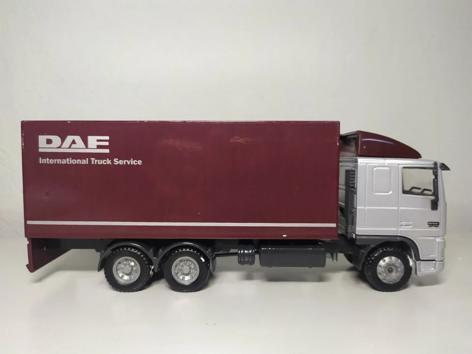 RARE JOAL 1:50 DAF95 XF DAF TRUCK METAL DIE-CAST (BORDEAUX)-354 - Image 2 of 4
