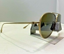 MAUI JIM SHALLOWS MJ543-16A SATIN GOLD HCL BRONZE POLARIZED AVIATOR SUNGLASSES 8