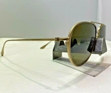 MAUI JIM SHALLOWS MJ543-16A SATIN GOLD HCL BRONZE POLARIZED AVIATOR SUNGLASSES 8