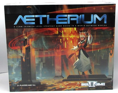 Aetherium A8G-AEGA-00 2-Player Box Starter Set Anvil 8 Virtual Reality Game NIB