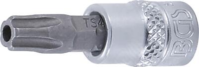 BGS Bit-Einsatz | Antrieb Innenvierkant 6,3 mm (1/4'') | TS-Profil (für Torx P...