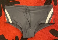 vintage Track And Field mens swimsuit brazil L-XL