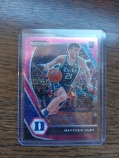 2021-22 Panini Prizm Draft H2 Matthew Hurt Pink Circles RC Rookie /20