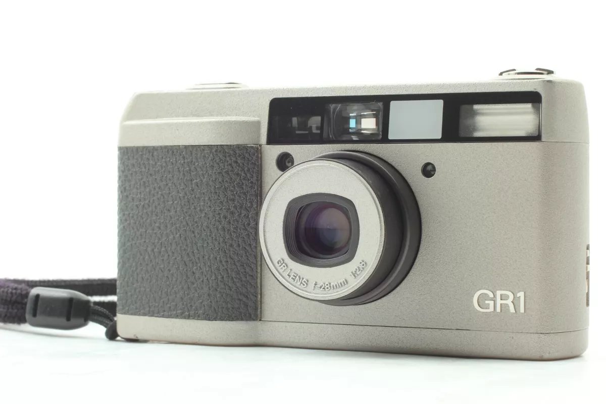 EXC+++++】Ricoh GR1 Silver Point & Shoot 35mm Film Camera from