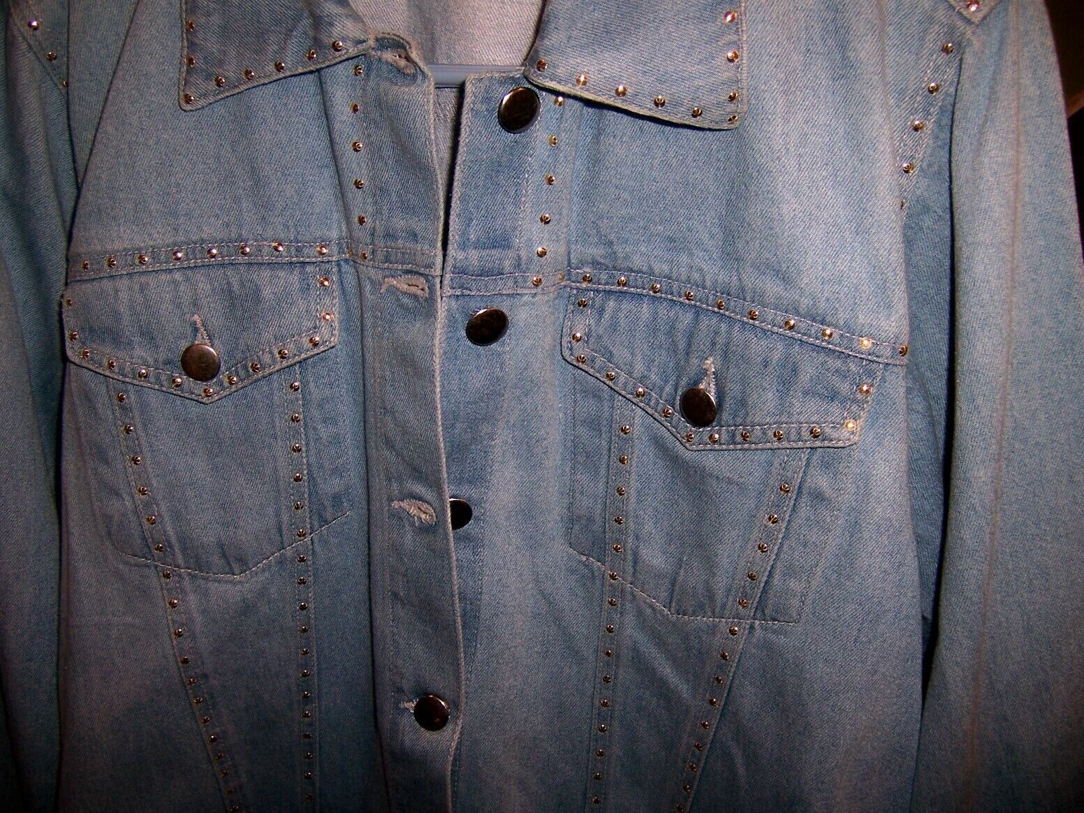 GEPETTO Light Denim Two-Piece Jeans & Matching Ja… - image 2