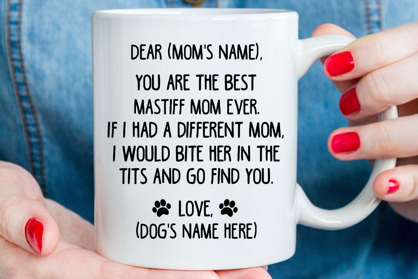 Mastiff Mug Gifts For Mastiff Lovers Mastiff Coffee Mug Mastiff Cup Mastiff