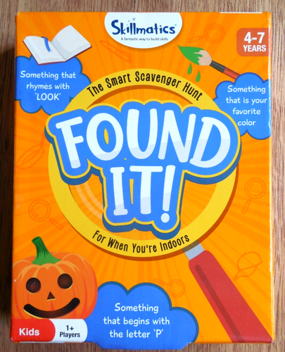 Skillmatics "Found It!" Smart Scavenger Hunt Card Game for When You're Indoors - 第 1/6 張圖片
