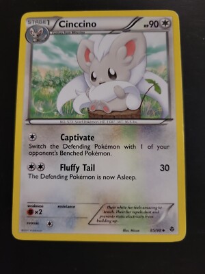 Pokemon Card 2011 Emerging Powers - Cinccino 85/98 | eBay