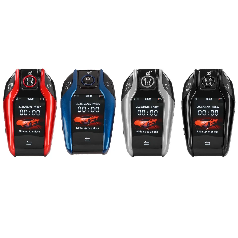 New Car Modified Smart Remote LCD Screen for All Start Stop Engine Button Models - Image 3 of 4