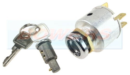 12V UNIVERSAL CAR MOTORBIKE IGNITION SWITCH WITH 2 KEYS LUCAS SPB501 EQUIVALENT
