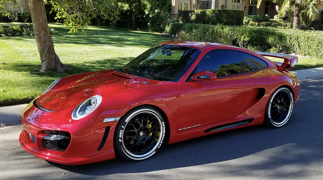 Porsche 911 997 Turbo GTO style 997 GT2 rear Decklid Wing | eBay