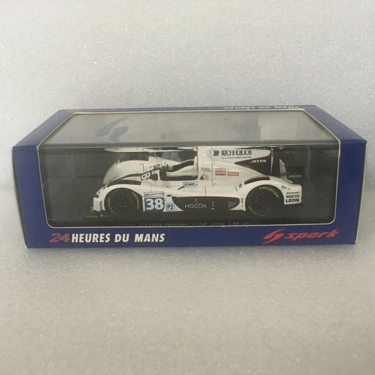 SPARK 1/43 Zytek Z11SN Nissan LMP2 – Le Mans 2014, Résine, Modèle Neuf