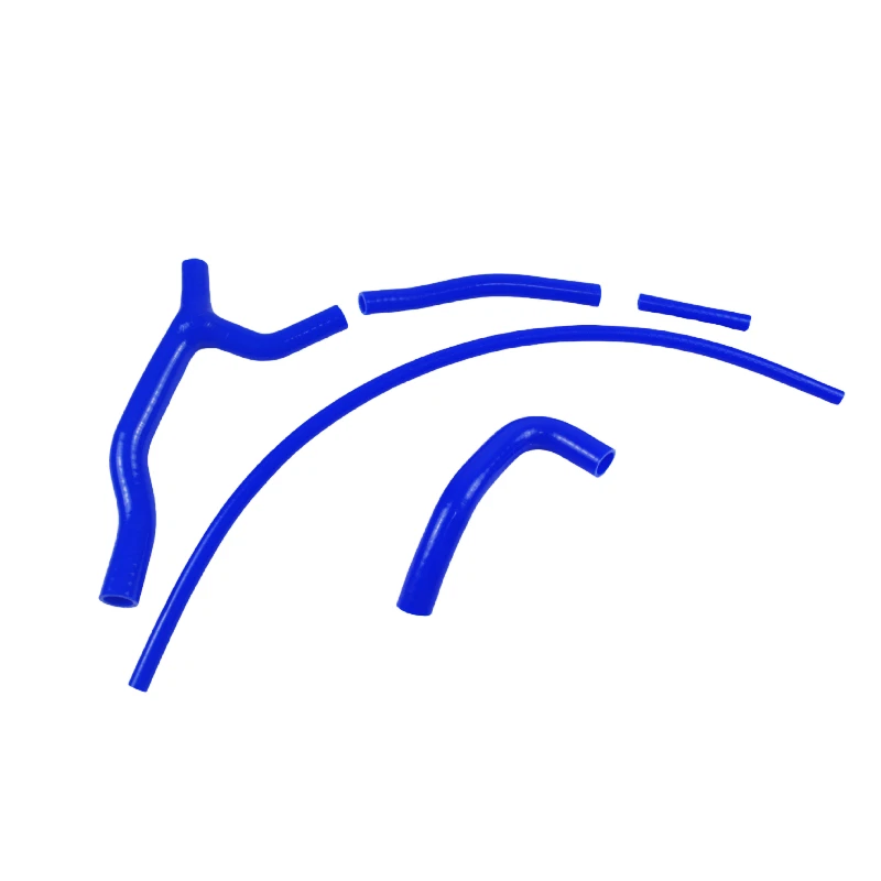 Blue Silicone Radiator Hose For 1992-1995 1993 1994 Suzuki RM125 RM 125 - Image 2 of 4
