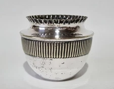 Antique Edwardian Era Mappin & Webb Silver Plated Plant Pot Planter