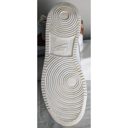Nike Court Vision Low Basketball Shoes. Women's 11. White/Gold CD5434-107 - Picture 8 of 11