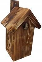Vogelnistkasten Nistkasten VöGel Brutkasten Nistbox Vogelhaus Gebranntes Holz