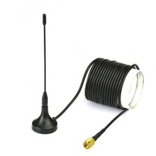 Digital Freeview 5 dBi Antenna Aerial 3M SMA Connector for DVB-T TV HDTV