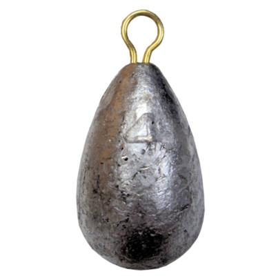 Bell (Bass Casting) Fishing Sinkers, Pack of 25 of Same Size, Made in USA #BS