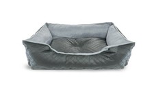 Hundebett, Hundekorb, Soft Fleece Kissen, Schlafplatz