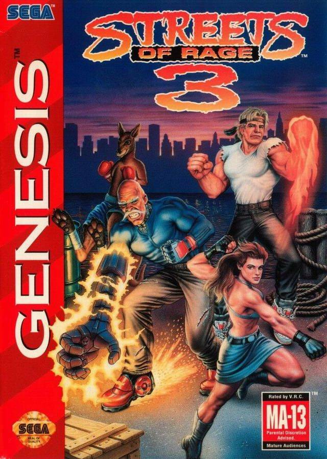 Streets of Rage 3【中古美品・完品・MD欧州版】 Streets of Rage 3【中古美品・完品・MD欧州版】