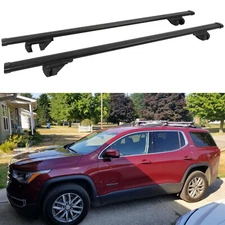 For GMC Acadia 53" SUV Roof Rack Cross Bar Cargo Kayaks Carrier with Side Rails
