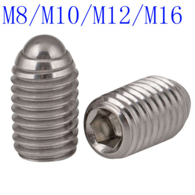 M8 M10-M16 A2 304 Stainless Grub Screws Spring Ball Point Socket Set Grub Screws