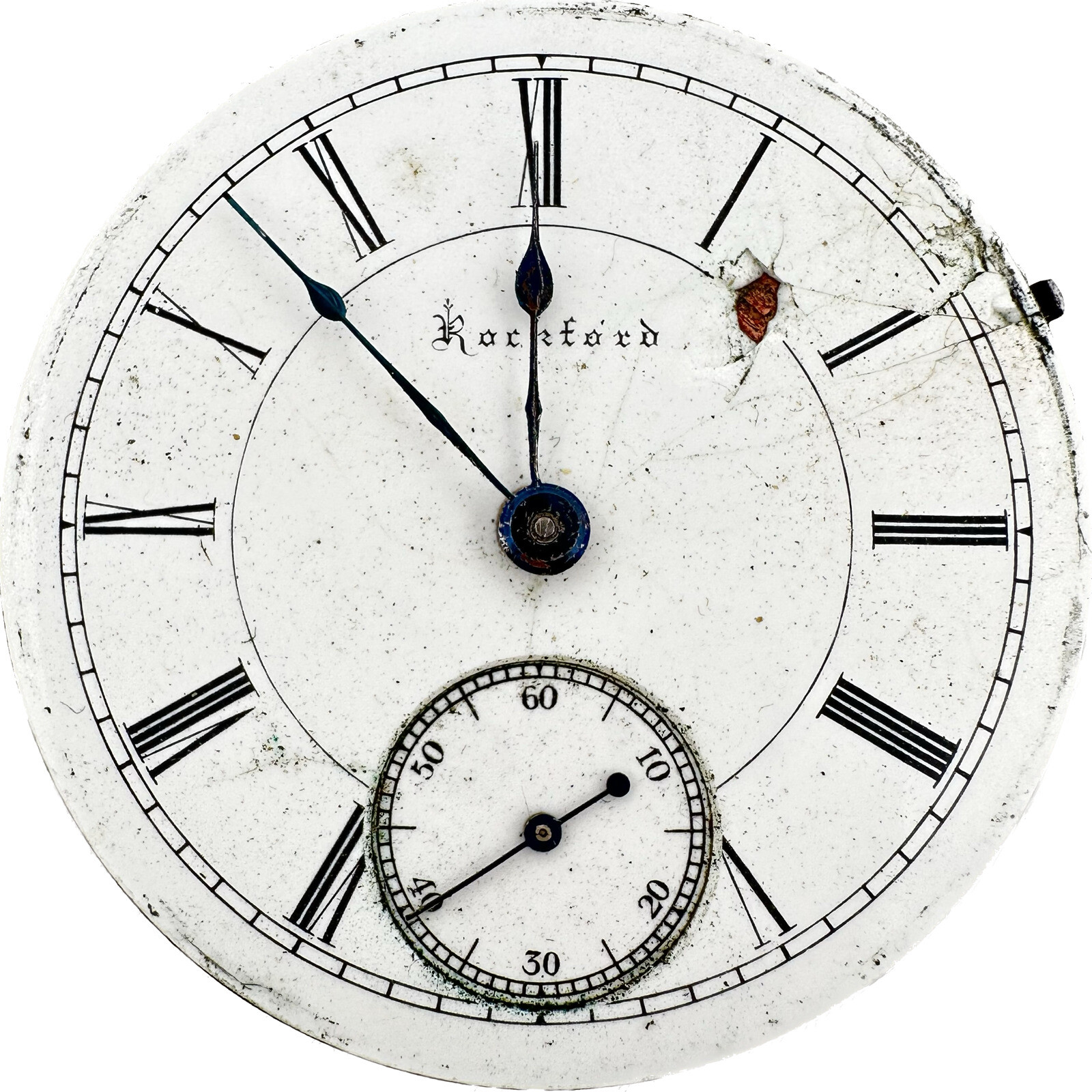 Rockford Watch Co. Grade 94 Pocket Watch image 2