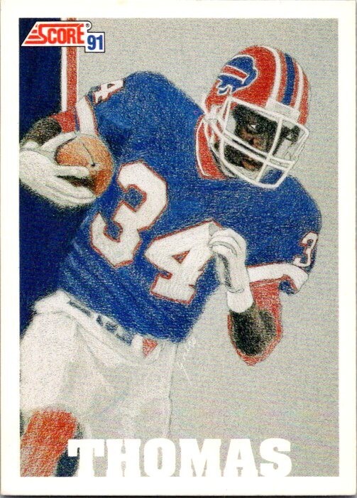 1991 Score Team MVP Insert #623 Thurman Thomas Buffalo Bills NFL Card HOF
