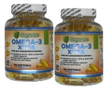 OMEGA XTRA 2600 TOTA XL 240 SOFTGEL CHOLESTEROL PROMOTE HEART HEALTH VITA REDUCE