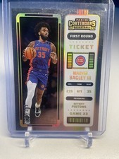 2022-23 Panini Contenders #96 Marvin Bagley III First Round Ticket #/199