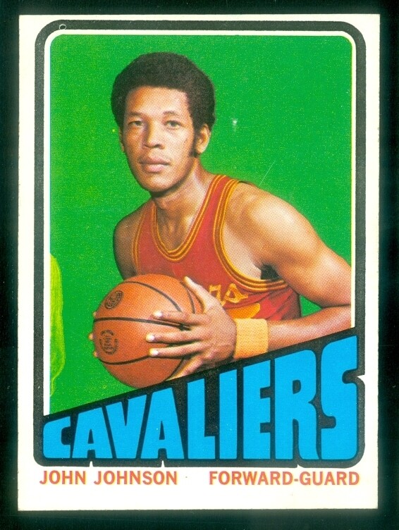 1972 TOPPS #43 JOHN JOHNSON EXMT