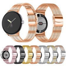 For Google Pixel Watch 1 2 Replacement Metal Strap Stainless Steel Watch Band
